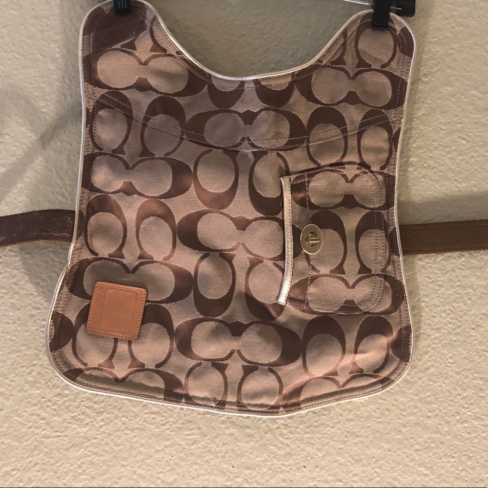 Signature Coach dog coat w/pocket. For small breed